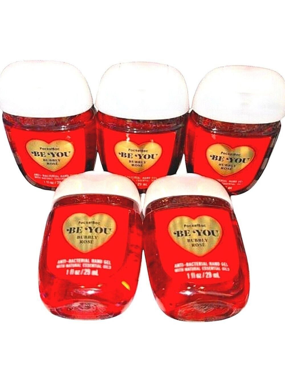 BE YOU BUBBLY ROSÉ HAND SANITIZERS BY BATH AND BODY WORKS